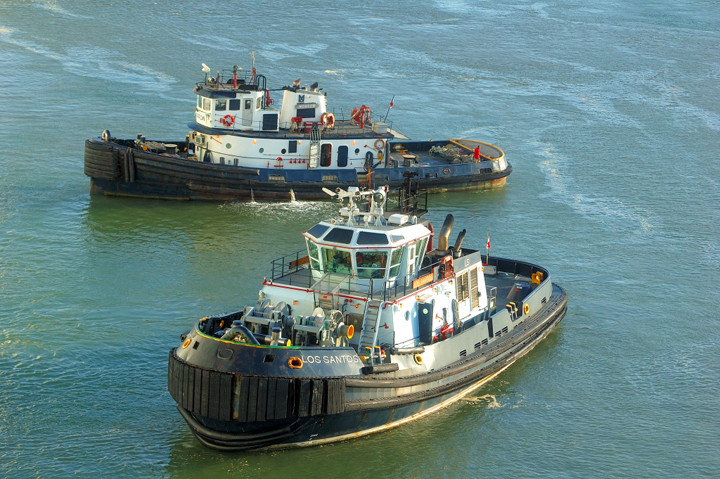 Panama Canal-Tug Boats