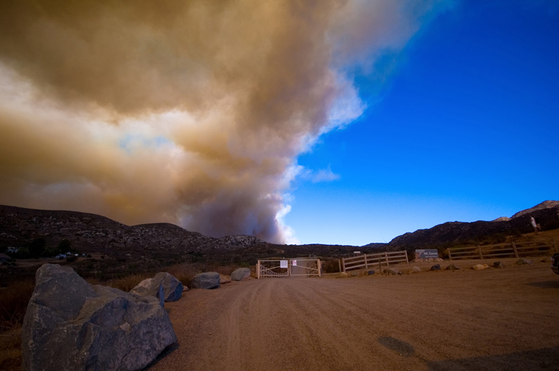 Witch Creek Fire-Just Starting