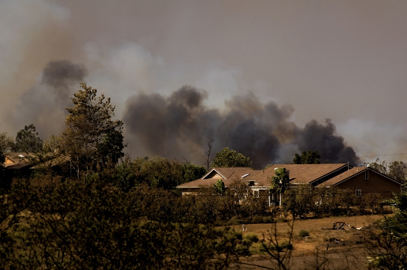 Witch Creek Fire-Ramona
