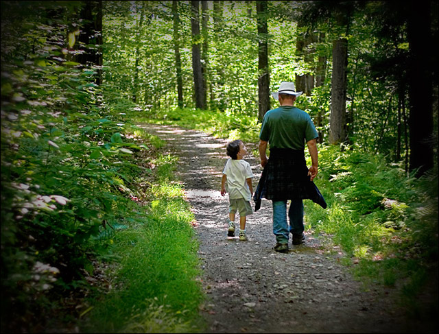 Grandson and Grandpa