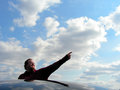 It's a bird... It's a plane...!