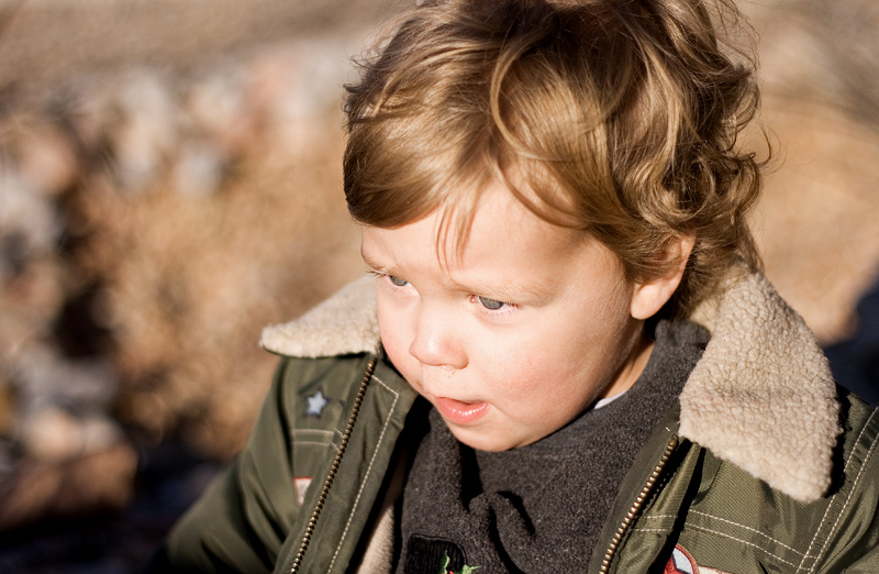 Dylan Enjoying the Outdoors