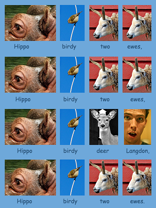 Hippo Birdy, Langdon!