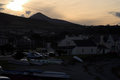 Sunset at Greystones Marina