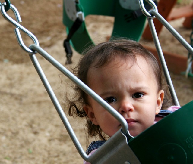 NO PICTURES!  Swing me!