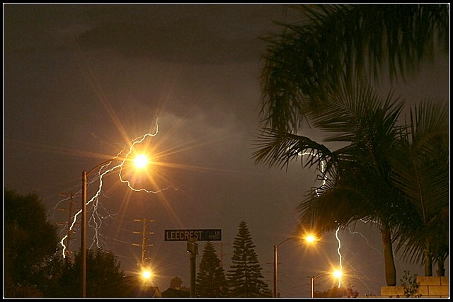 Fine Framed Lightning