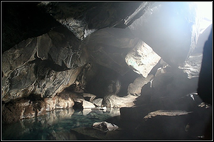 Hot Spring Cavern - Iceland