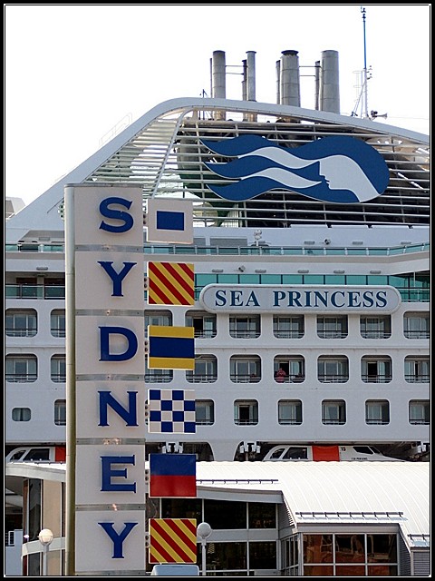 Sydney Docks - Sea Princess
