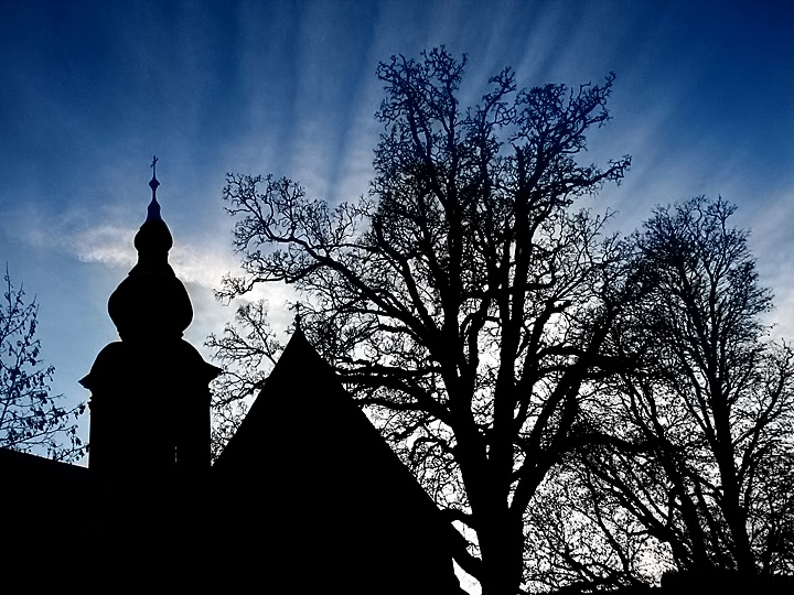 Altenmarkt Evening Silhouette