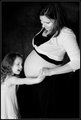 Kim and Abby at 36 weeks
