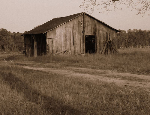 just an old barn