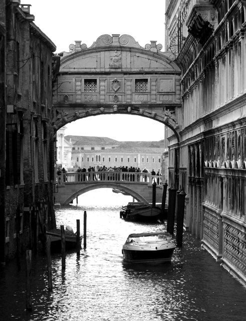 Venice, bridge of sighs