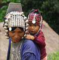 Akha Woman and Baby