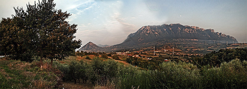 Moonrise on Alburni mounths