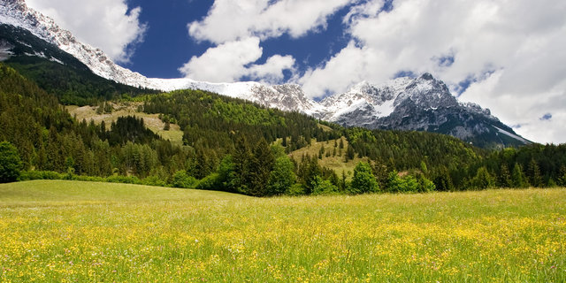 The Wilder Kaiser Mountain