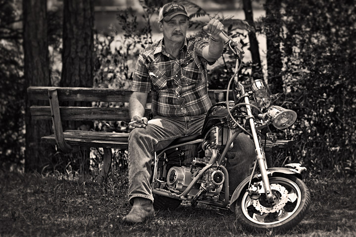 Alabama Biker Confederacy Outtake
