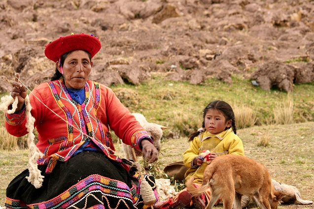 Spinning Wool