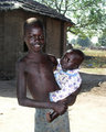 Small Boy With His Sister