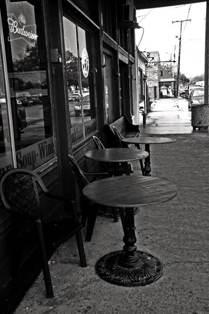Day 8: tables and chairs