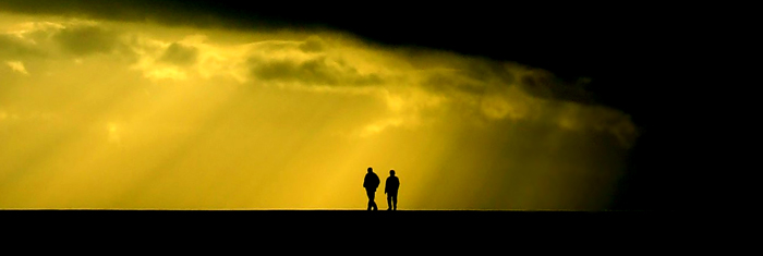 walk towards the light