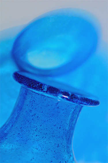 Reflection in Blue.