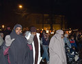 Somali women in Oslo protesting Israel's bombing of Gaza