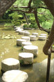 Stepping Stones in Kyoto Park