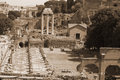 Roman Forum -- Sepia
