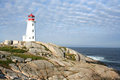Lighthouse at Peggy's Point  I, Peggy's Cove, Nova Scotia
