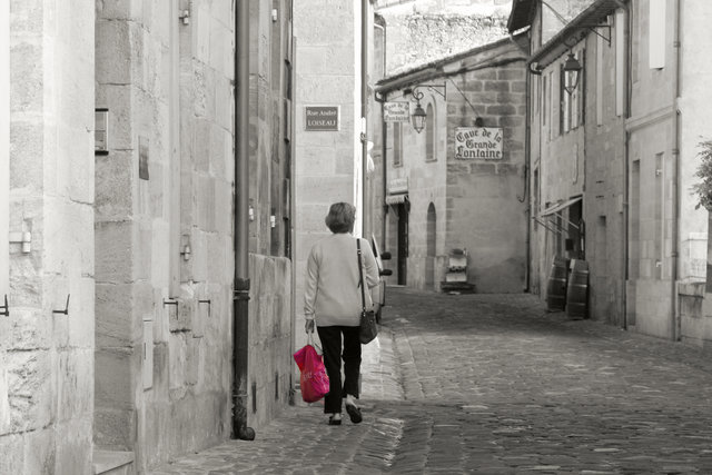 St Emilion Shopper Sepia  Layer