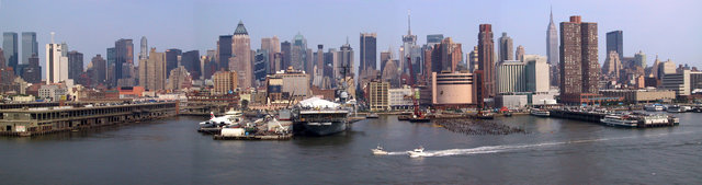 Manhattan from the Hudson