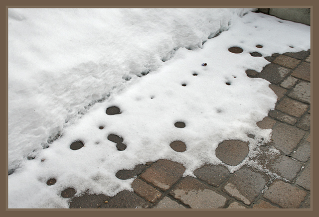 Snow Patio