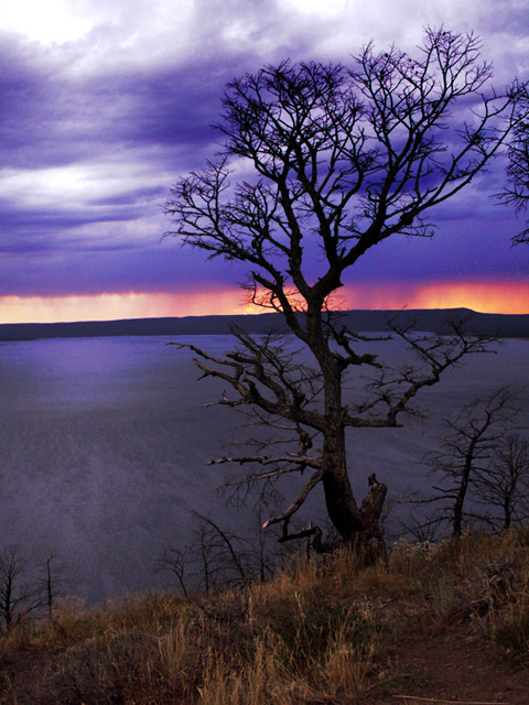 Sunset Over Lake Yellowstone