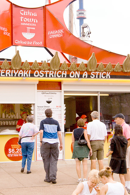 Teriyaki Ostritch on a Stick