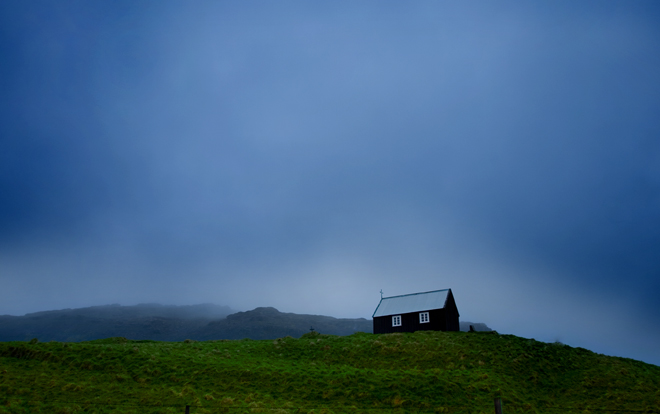 A church