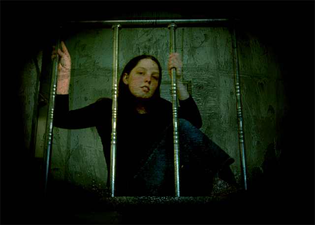 caged