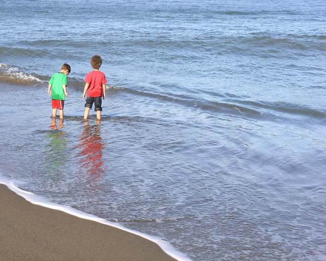 Boys on the Beach