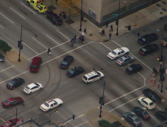 Intersection From Sears Tower