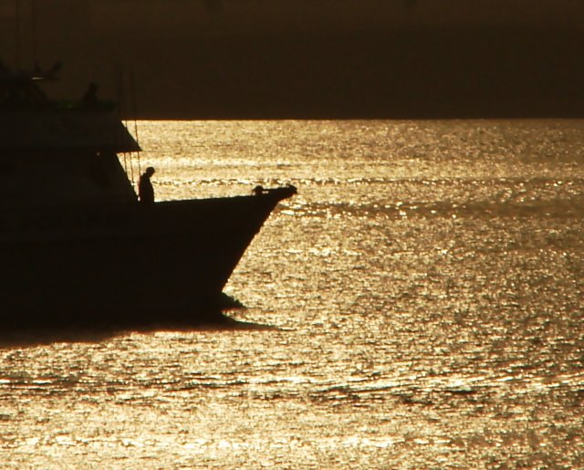 Setting Out At Sunset