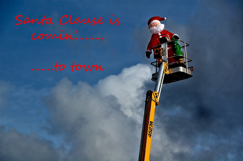 How Santa really gets in your chimney