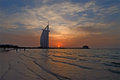 Burj Al Arab at Sunset