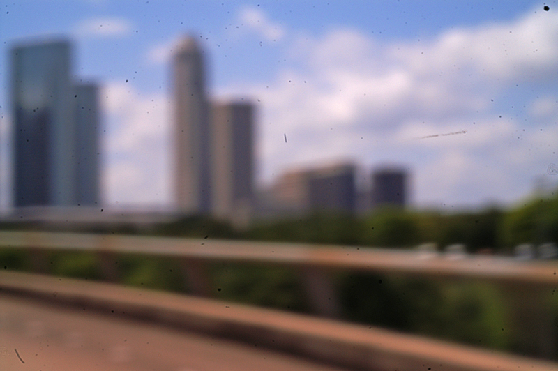 Downtown Houston- in color