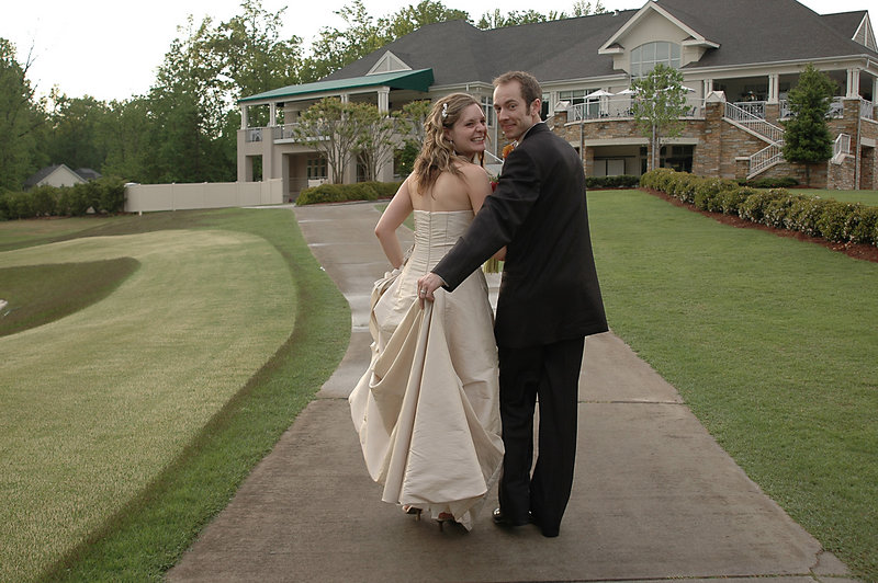 A pic from our Wedding day (not taken by me)