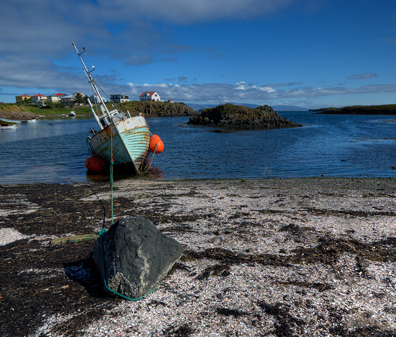 Boat in Stykkishólmur