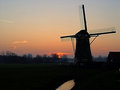 Sunset Windmill