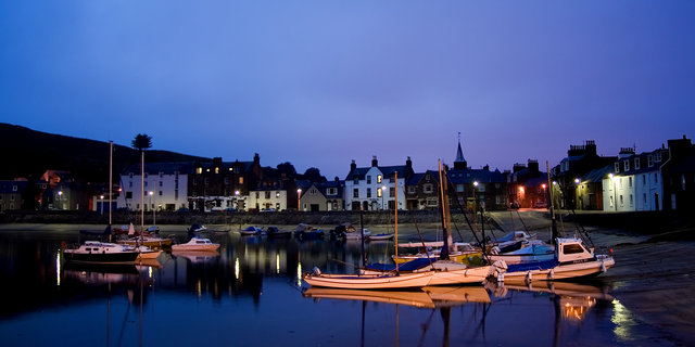 Stonehaven in the morning