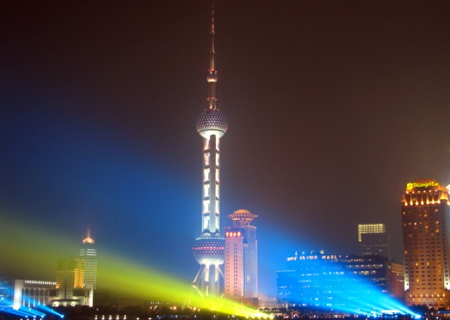 Bund Light show