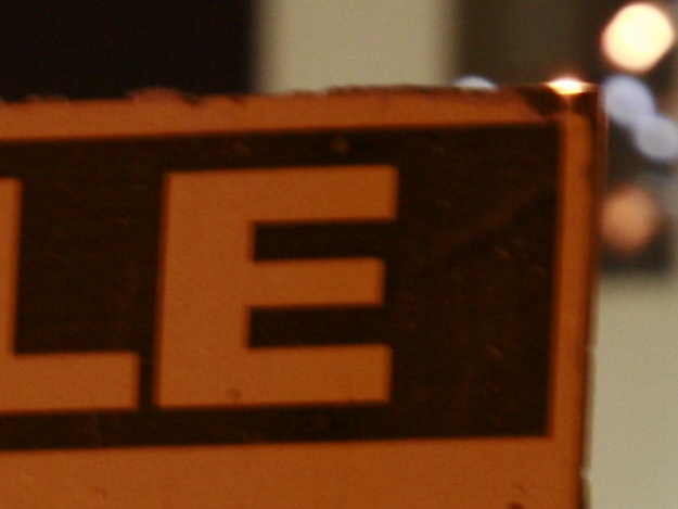 Testing EF 70-200mm F/4L IS USM - 100% Crop