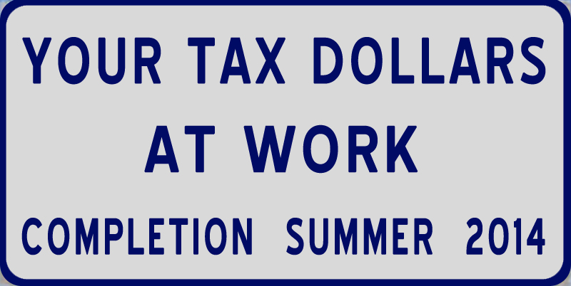 Your tax dollars