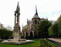 Notre Dame courtyard